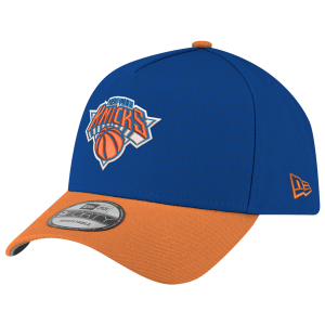 New Era Knicks 940 A-Frame Champs SP Cap - Adult - Blue/Orange