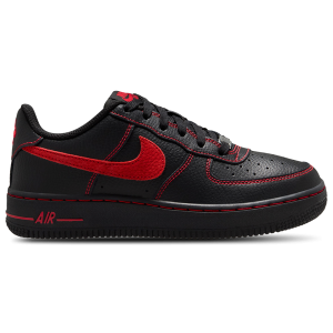 Nike Air Force 1 LV8 3 - Boys' Grade School - Black/Red