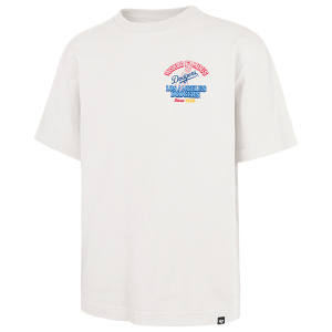 47 Brand MLB LA Dodgers Foundation T-Shirt - Men's - White