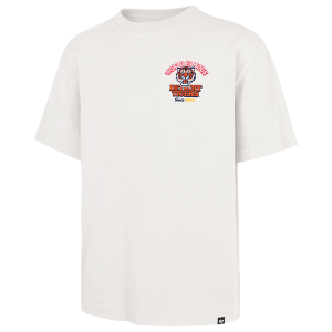 47 Brand Tigers Foundational T-Shirt - Men's - White