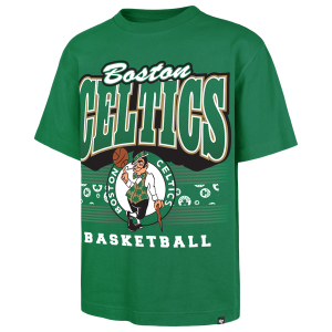 47 Brand Celtics Handcheck Foundation T-Shirt - Men's - Green