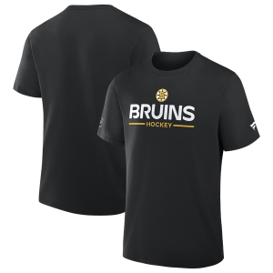 Fanatics Bruins Rink Primary Short Sleeve T-Shirt - Men's - Black
