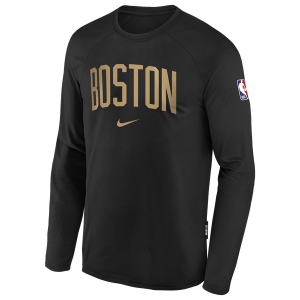 Outerstuff Celtics Long Sleeve T-Shirt - Boys' Grade School - Black