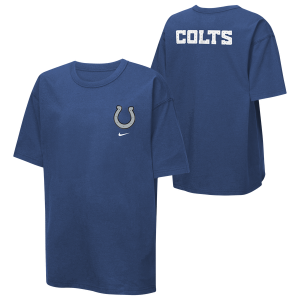 Nike Colts NFL Rival Short Sleeve T-Shirt - Boys' Grade School - Grey