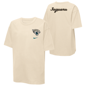 Nike Jaguars NFL Rival Short Sleeve T-Shirt - Boys' Grade School - Beige