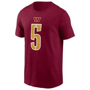 Nike Jayden Daniels Commanders Short Sleeve T-Shirt - Men's - Team Red