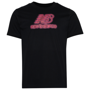 New Balance Neon OS T-Shirt - Men's - Black
