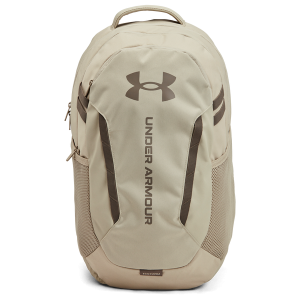 Under Armour Hustle 6.0 Backpack - Adult - Khaki Base/Khaki Base/Taupe Dusk