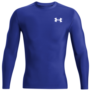 Under Armour Heatgear OG Compression Long Sleeve - Men's - Royal/White
