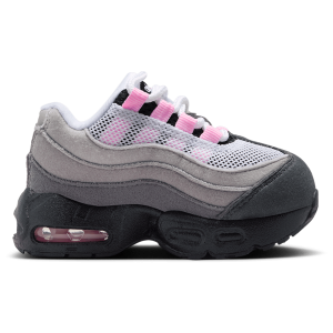 Nike Air Max 95 - Girls' Toddler - Pink Foam/Black/Medium Grey