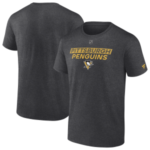 Fanatics NHL Pittsburgh Penguins T-Shirt - Men's - Gray