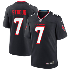 Nike CJ Stroud Texans Game Jersey - Men's - Pitch Blue