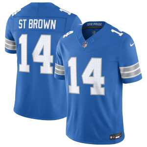Nike Amon-Ra St Brown Lions Limited Jersey - Men's - Blue Spark