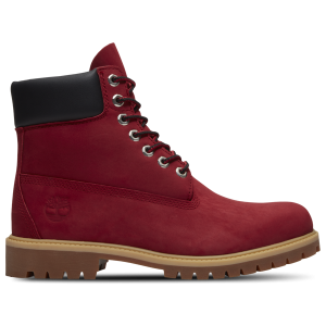 Timberland 6" Hairy Suede Premium Waterproof Boots - Men's - Red/Dark Red