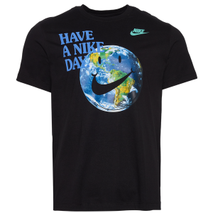 Nike Earth Day T-Shirt - Men's - Blue/Black