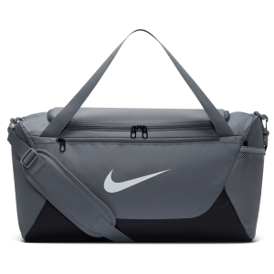 Nike Brasilia Small Duffel - Adult - Smoke Grey/Black/White