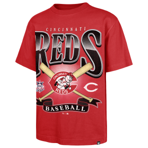 47 Brand MLB Town Foundation Short Sleeve T-Shirt - Men's - Red