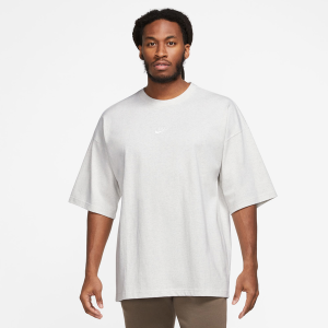 Nike NSW Premium Essentials SUST T-Shirt - Men's - Birch Heather/White