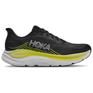 HOKA Clifton 11 - Men's - Black/White/Yellow