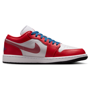 Jordan AJ 1 Low - Women's - Track Red/True Blue/White