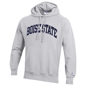 Champion NCAA Reverse Weave Wordmark Hoodie - Men's - Silver Gray