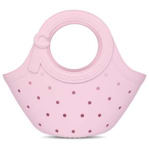Crocs Medium EVA Tote Bag with Handle & Buckle - Adult - Pink Milk