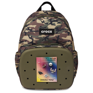 Crocs Back to School Backpack with EVA Front Pocket - Adult - Camo