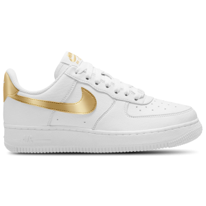 Nike Air Force 1 '07 LE Low - Women's - Gold/White