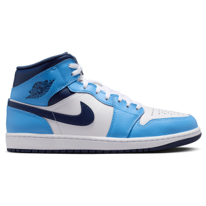 Jordan AJ 1 Mid - Men's - Midnight Navy/Univ Blue/Sail