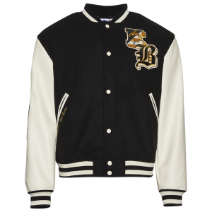 Eastbay Varsity Jacket - Men's - White/Black