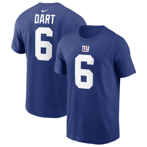 Nike Giants Name & Number T-Shirt - Men's - Rush Blue
