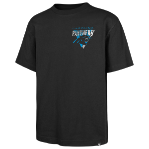 47 Brand NFL Panthers Under Bar T-Shirt - Men's - Black