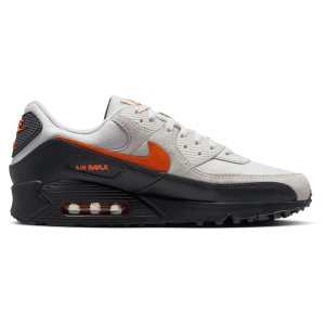 Nike Air MAX 90 - Men's - Vast Grey/Safety Orange/Anthracite
