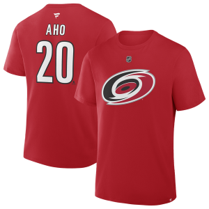 Fanatics NHL Carolina Hurricanes Name & Number T-Shirt - Men's - Red