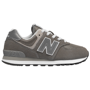 New Balance 574 Classic - Boys' Grade School - Grey/Grey
