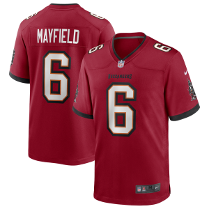 Nike Baker Mayfield Buccaneers Game Jersey - Men's - Gym Red