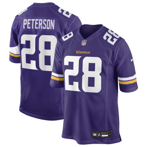 Nike Vikings Adrian Peterson Retired Player Jersey - Men's - Purple