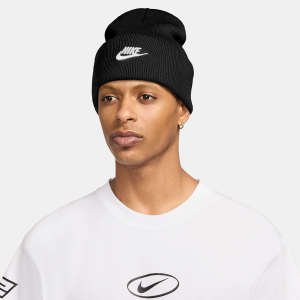 Nike Peak Futura Beanie - Adult - Black/White