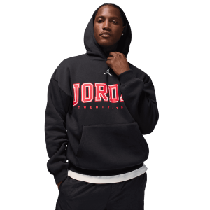 Jordan Skate Oversize Stretch Pullover Hoodie - Men's - White/Black