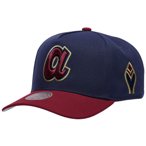 Mitchell & Ness MLB Pro Pinch Cap - Adult - Navy/Maroon