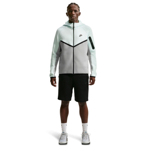 Nike Tech Fleece Full-Zip Windrunner Hoodie - Men's - Green/Black