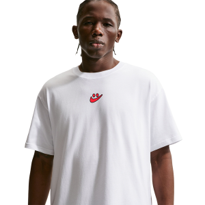 Nike NSW M90 Short Sleeve Swoosh World T-shirt - Men's - Multi/White