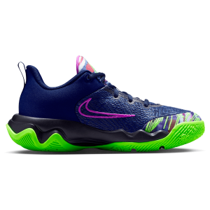 Nike Giannis Immortality 4 KC - Boys' Grade School - Black/Green Strike/Blue Void