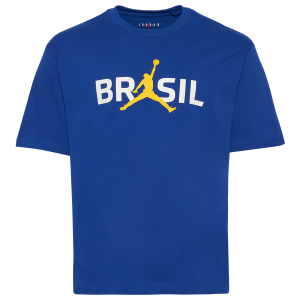 Jordan Brasil Short Sleeve T-Shirt - Men's - Old Royal/Old Royal