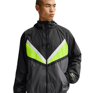 Nike Windrunner Land 26 RMX Jacket - Men's - White/Volt/Black