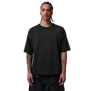 Jordan Flight Heavyweight SS Top - Men's - Black/Sail/Black