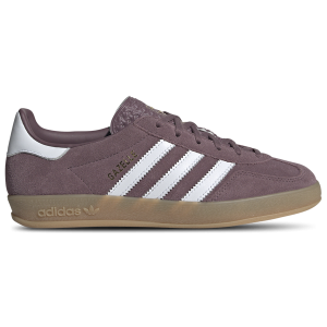 adidas Originals Gazelle Indoor - Women's - Shadow Fig/Brown/Gum