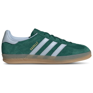 adidas Originals Gazelle Indoor - Women's - Collegiate Green/Crystal Sky/Gum