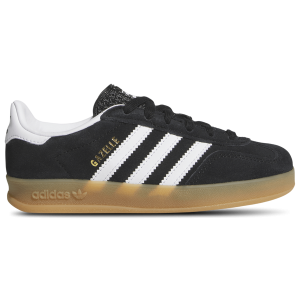 adidas Originals Gazelle Indoor - Boys' Preschool - Core Black/Gum/Ftwr White