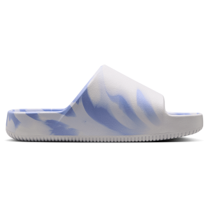 Nike Calm Slides 2.0 - Women's - Summit White/Aluminum/Football Grey